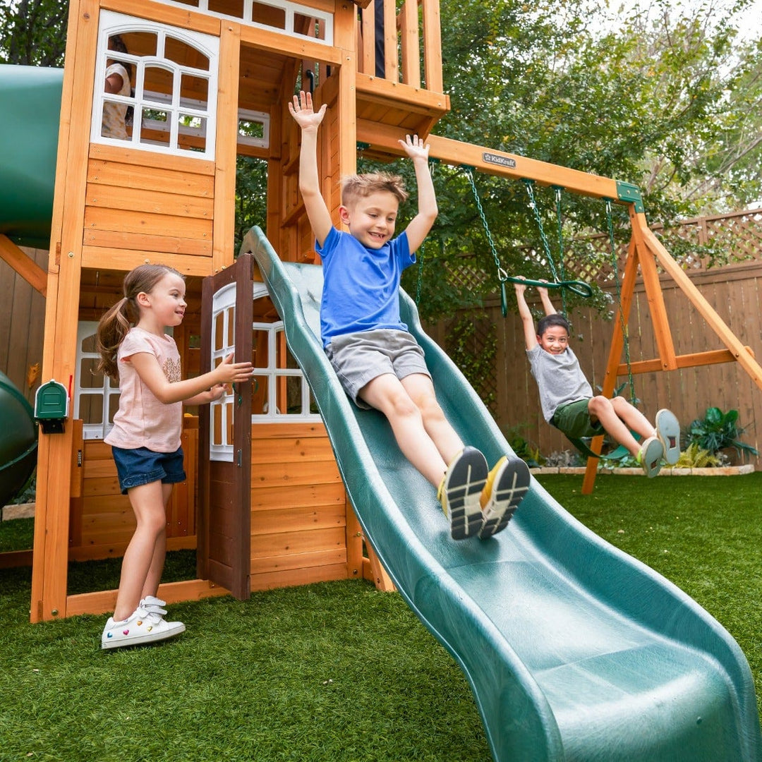 SwingsetPlus Ridgemoor Perch Swing Set - Installation Available