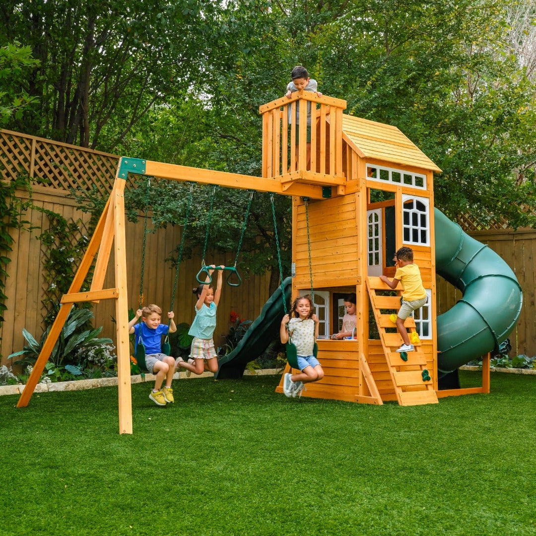 SwingsetPlus Ridgemoor Perch Swing Set - Installation Available