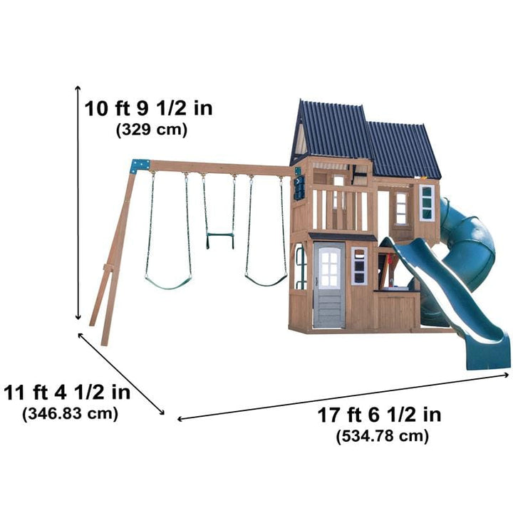 SwingsetPlus Acadia Manor Swing Set