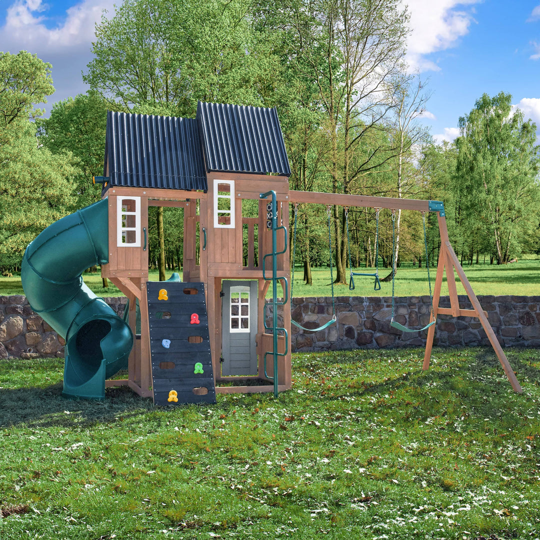SwingsetPlus Acadia Manor Swing Set
