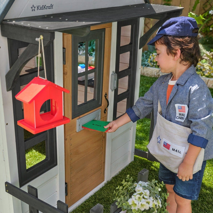 SwingsetPlus Riverscape Playhouse - White