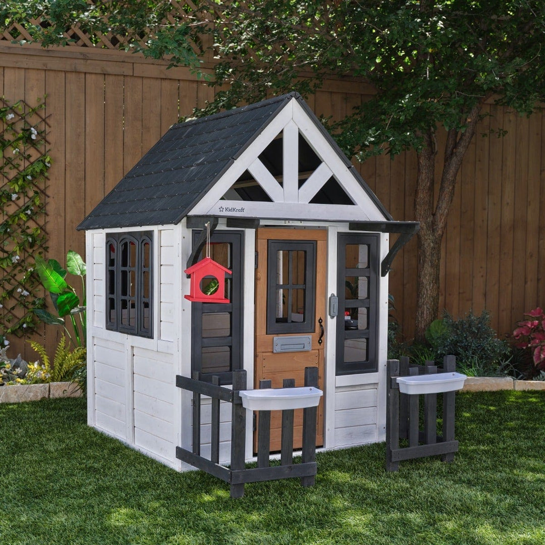SwingsetPlus Riverscape Playhouse - White