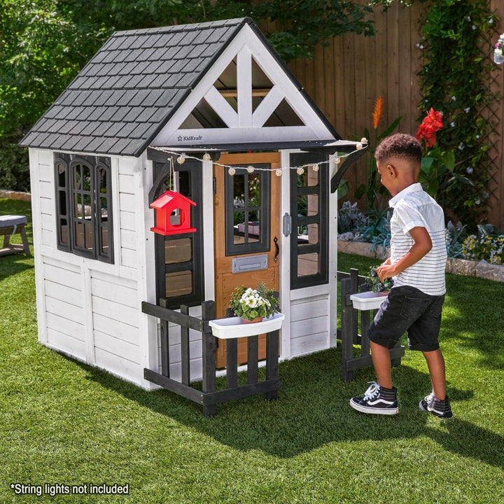 SwingsetPlus Riverscape Playhouse - White