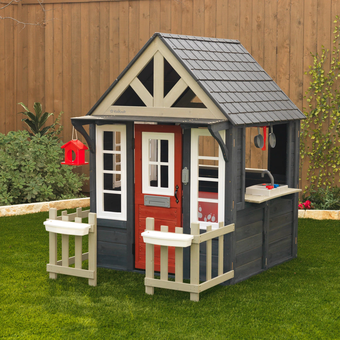SwingsetPlus Riverscape Playhouse - Navy