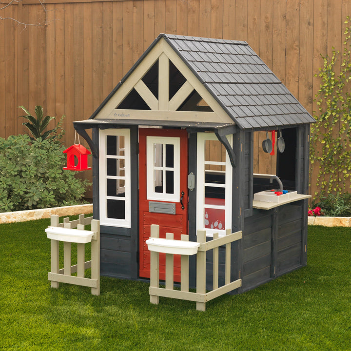 SwingsetPlus Riverscape Playhouse - Navy