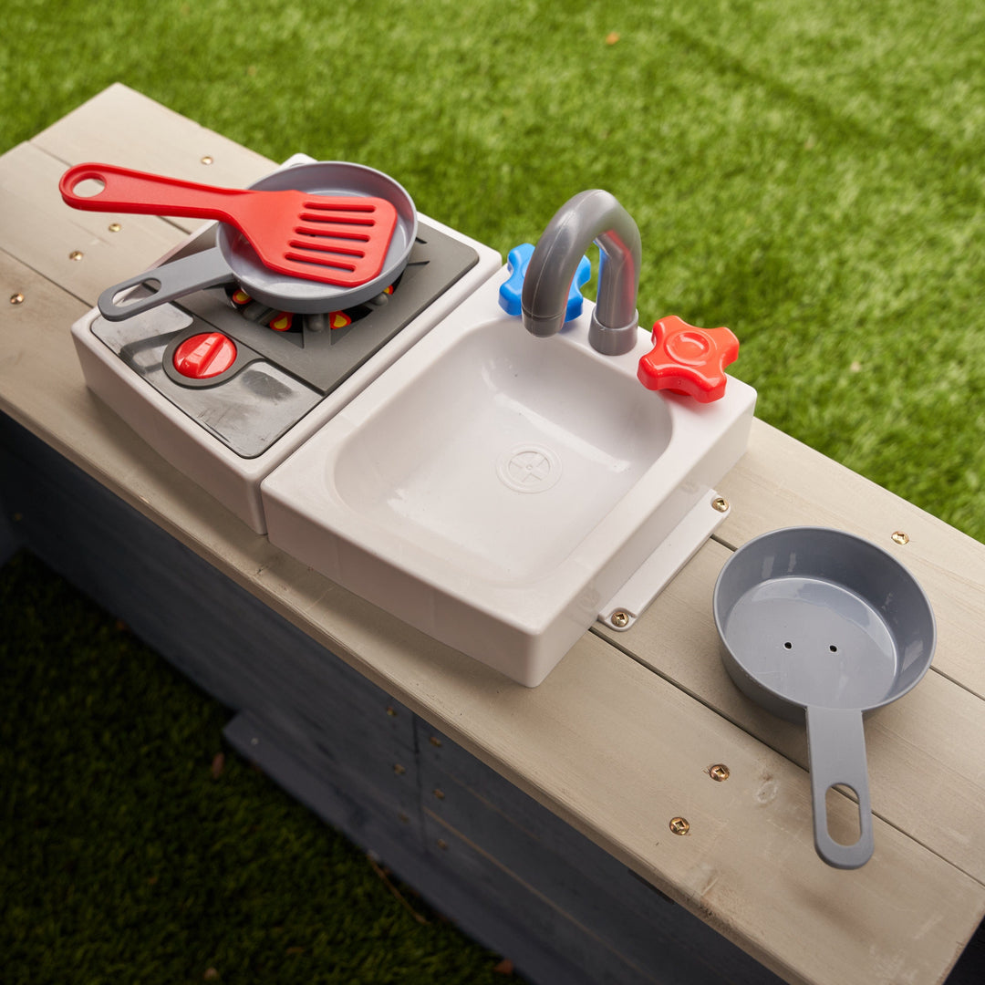 SwingsetPlus Riverscape Playhouse - Navy