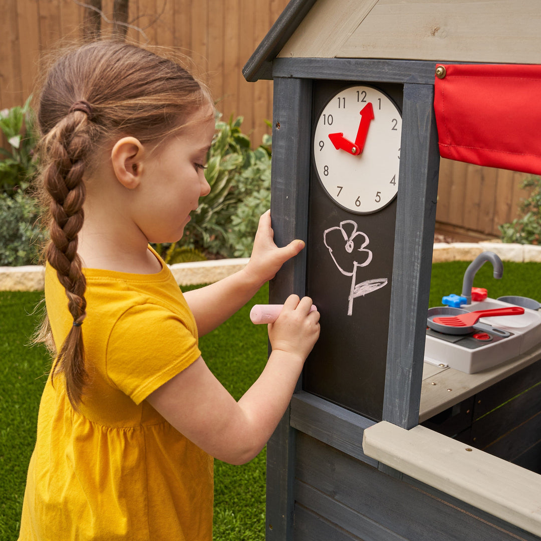 SwingsetPlus Riverscape Playhouse - Navy