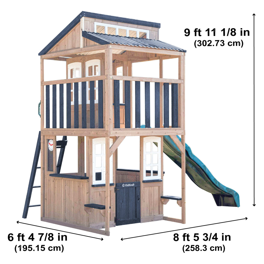 SwingsetPlus Cliffbrook Playhouse