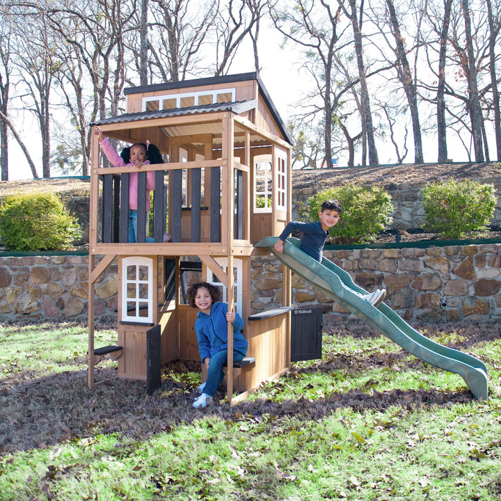 SwingsetPlus Cliffbrook Playhouse