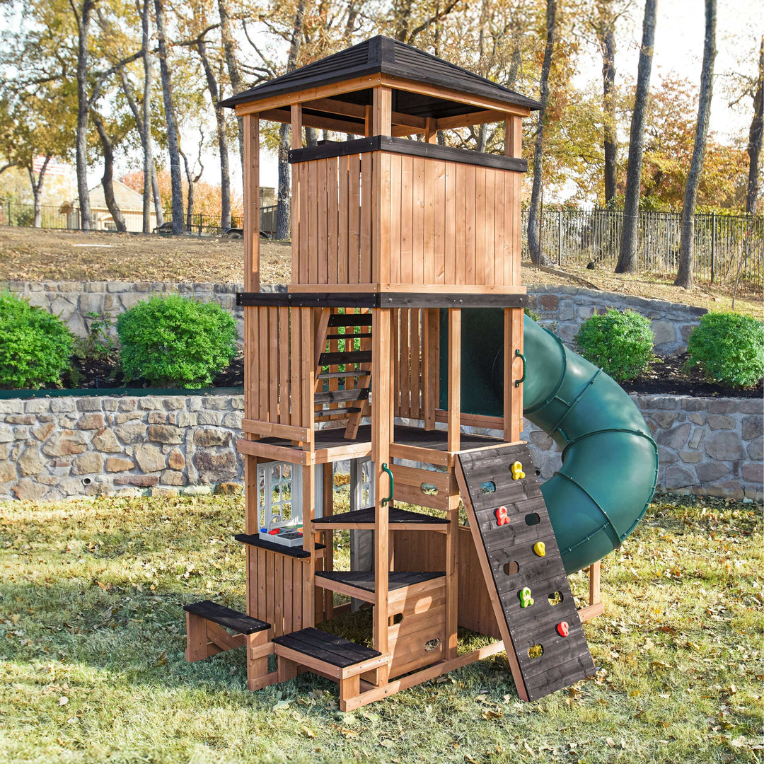 SwingsetPlus Panorama Tower Playhouse - Installation Available