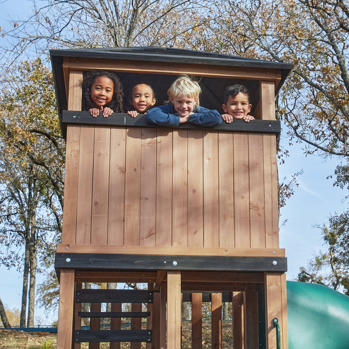 SwingsetPlus Panorama Tower Playhouse - Installation Available