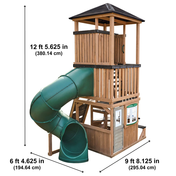 SwingsetPlus Panorama Tower Playhouse - Installation Available