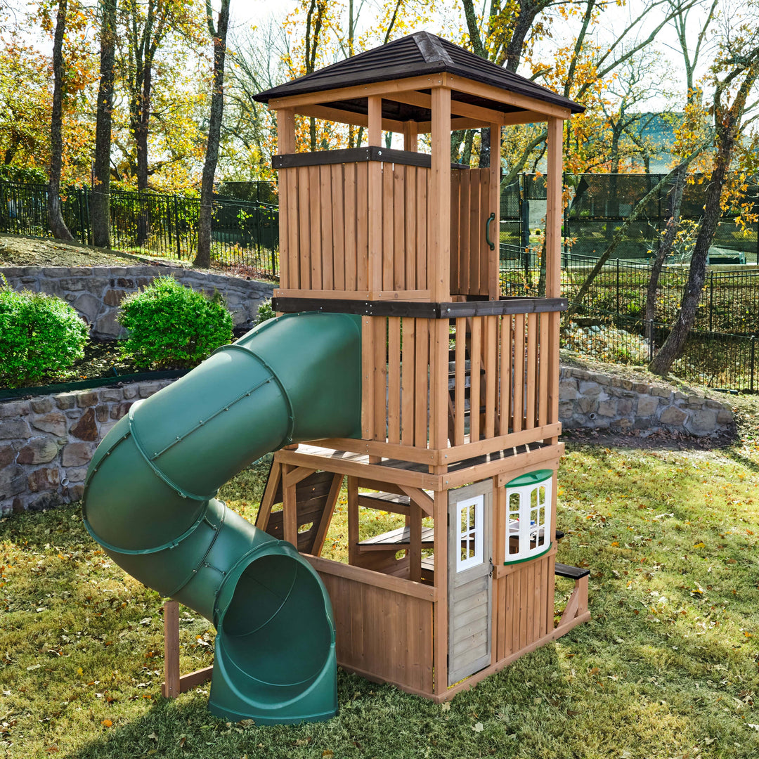SwingsetPlus Panorama Tower Playhouse - Installation Available