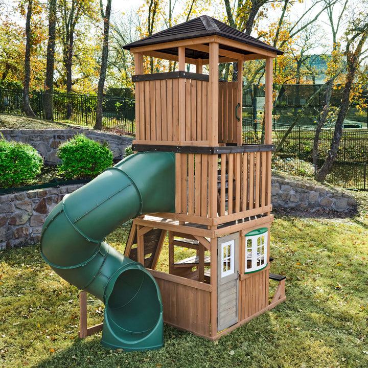 SwingsetPlus Panorama Tower Playhouse - Installation Available